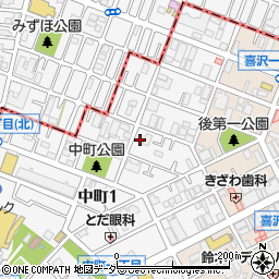 埼玉県戸田市中町1丁目7-50周辺の地図