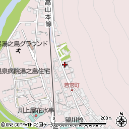 岐阜県下呂市湯之島315周辺の地図