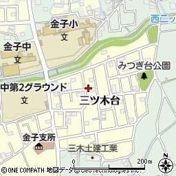 埼玉県入間市三ツ木台34周辺の地図
