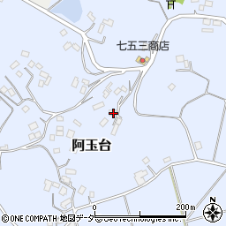 千葉県香取市阿玉台1480周辺の地図