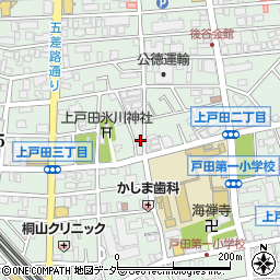 埼玉県戸田市上戸田3丁目21-7周辺の地図