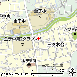 埼玉県入間市三ツ木台2周辺の地図