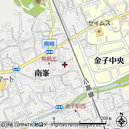 埼玉県入間市南峯136周辺の地図