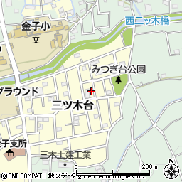 埼玉県入間市三ツ木台63周辺の地図