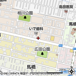 千葉県松戸市西馬橋相川町116周辺の地図