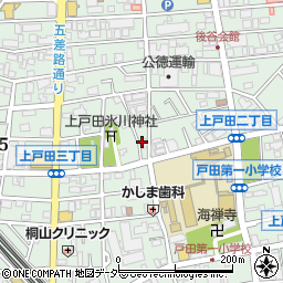 埼玉県戸田市上戸田3丁目21-11周辺の地図