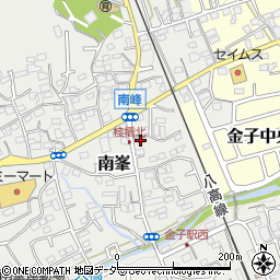 埼玉県入間市南峯127周辺の地図