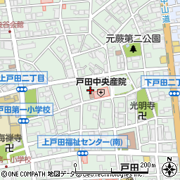 埼玉県戸田市上戸田2丁目26-16周辺の地図