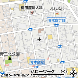 埼玉県川口市青木4丁目7周辺の地図