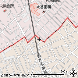 サンハウス狭山ヶ丘周辺の地図