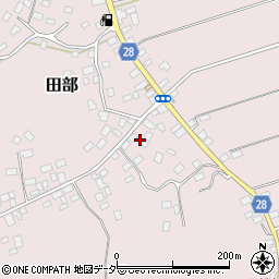 千葉県香取市田部2004周辺の地図