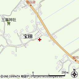 千葉県成田市宝田1222-2周辺の地図