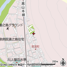 岐阜県下呂市湯之島311周辺の地図