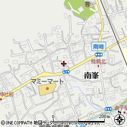 埼玉県入間市南峯13周辺の地図