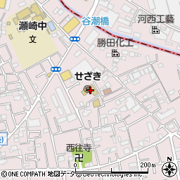 草加市立せざき保育園周辺の地図