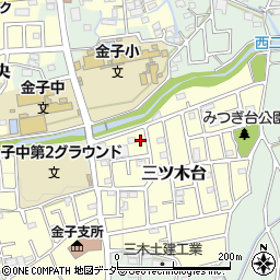 埼玉県入間市三ツ木台6周辺の地図