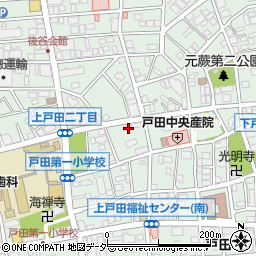 埼玉県戸田市上戸田2丁目39-16周辺の地図