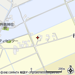 千葉県印西市行徳60周辺の地図