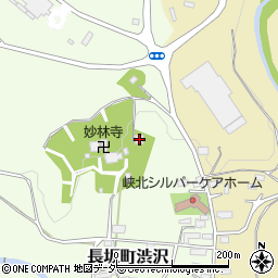 山梨県北杜市長坂町渋沢869周辺の地図