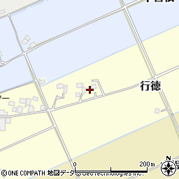 千葉県印西市行徳76周辺の地図