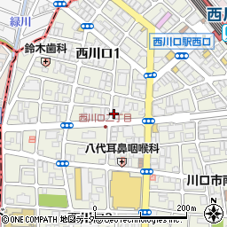 正道会館西川口支部周辺の地図