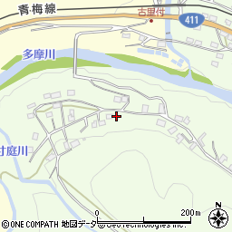 東京都西多摩郡奥多摩町小丹波855-1周辺の地図