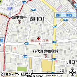 前田商店　アルミサッシ工事部周辺の地図