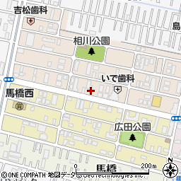 千葉県松戸市西馬橋相川町122周辺の地図
