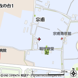 千葉県印西市宗甫62周辺の地図