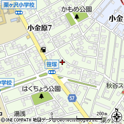 永井畳店周辺の地図