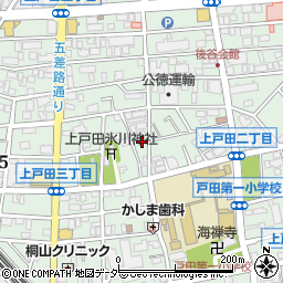 埼玉県戸田市上戸田3丁目21-4周辺の地図