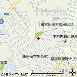 埼玉県新座市大和田5丁目周辺の地図