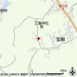 千葉県成田市宝田1281-1周辺の地図
