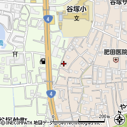 埼玉県草加市谷塚町1157周辺の地図