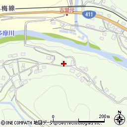 東京都西多摩郡奥多摩町小丹波843周辺の地図