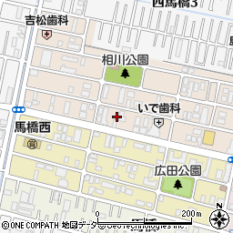 千葉県松戸市西馬橋相川町130周辺の地図