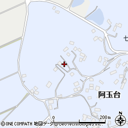 千葉県香取市阿玉台1391周辺の地図