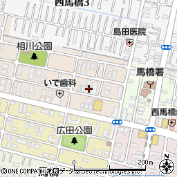 千葉県松戸市西馬橋相川町37周辺の地図