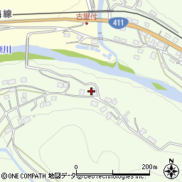 東京都西多摩郡奥多摩町小丹波841-3周辺の地図