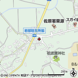 香取警察署　岩部駐在所周辺の地図