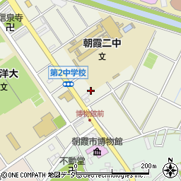 埼玉県朝霞市岡周辺の地図