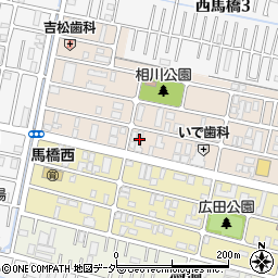 千葉県松戸市西馬橋相川町125周辺の地図