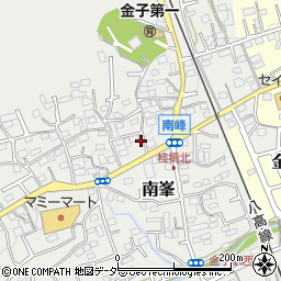 埼玉県入間市南峯3周辺の地図