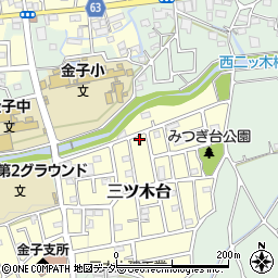 埼玉県入間市三ツ木台37周辺の地図