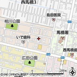 千葉県松戸市西馬橋相川町36周辺の地図
