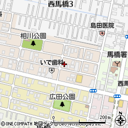 千葉県松戸市西馬橋相川町40周辺の地図