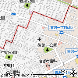 埼玉県戸田市中町1丁目3-2周辺の地図