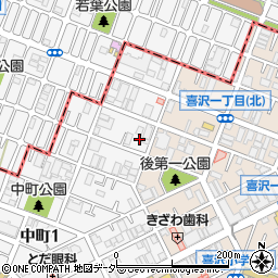 埼玉県戸田市中町1丁目3-28周辺の地図