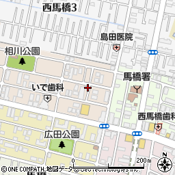 千葉県松戸市西馬橋相川町34周辺の地図