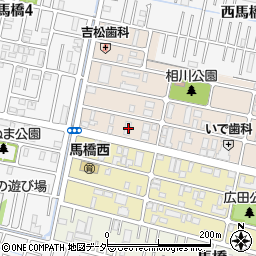 千葉県松戸市西馬橋相川町151周辺の地図
